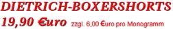 DIETRICH-BOXERSHORTS 19,90 Euro